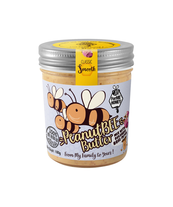 PeanutBEE®蜂蜜玫瑰花生醬