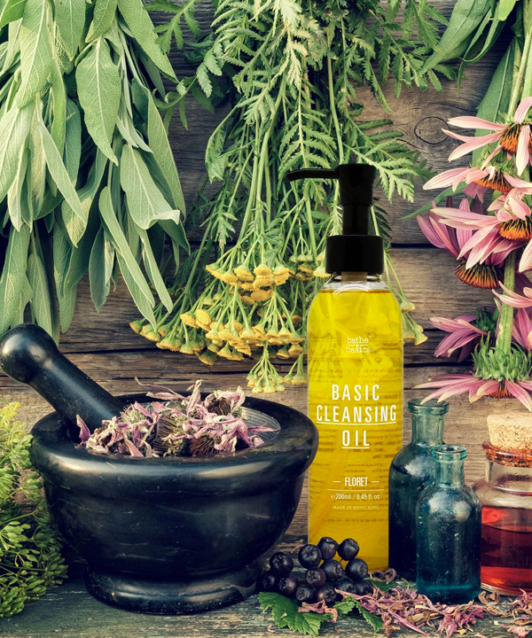 bathe to basics 有機葵花籽潔顏油