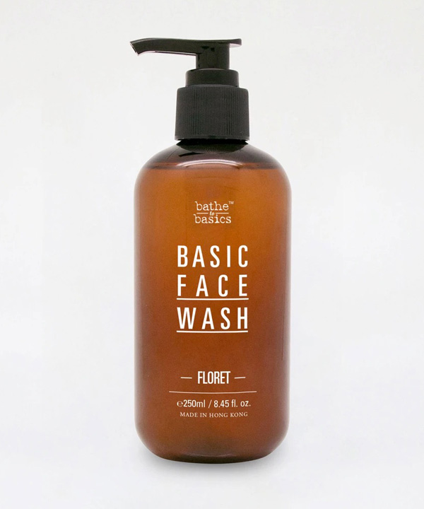 bathe to basics 純橄欖清爽潔面液-FLORET-1