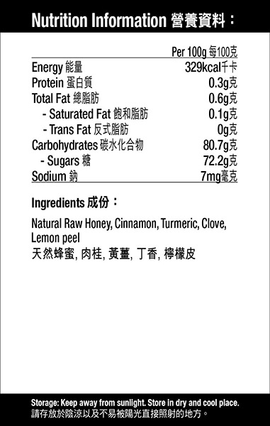 nutrition fact