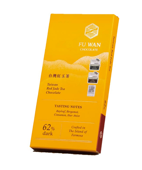 褔灣巧克力-62% 台灣紅玉茶巧克力